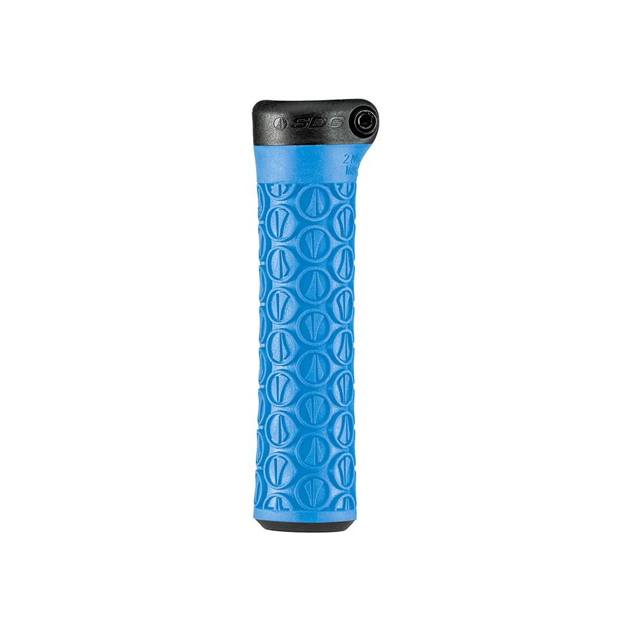 SDG Components, Slater Jr, Grips, 115mm, Cyan Blue, Pair