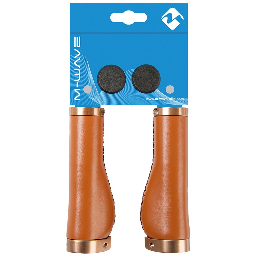 M-Wave Cloud Buff Fix Grips 138mm Brown