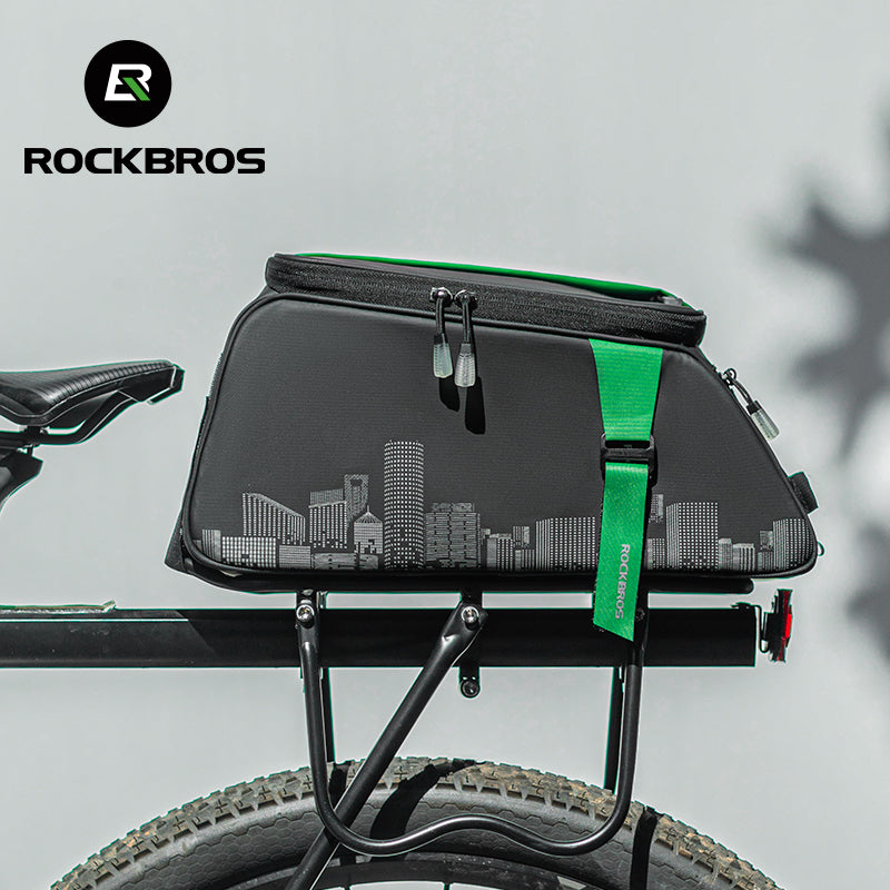 ROCKBROS Large Capacity Bike Carrier Bag - Waterproof, Multi-functional, 4L