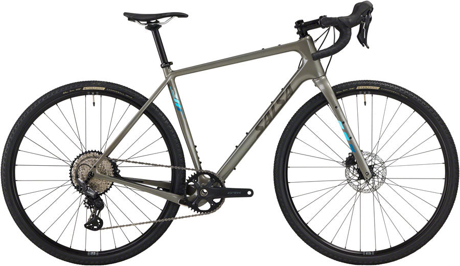 Salsa Warbird C GRX 610 1x12 Bike - 700c Carbon Dark Grey 56cm