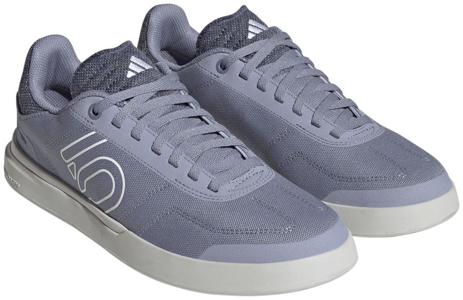 Five Ten Sleuth Deluxe Canvas Flat Shoes - Women's Silver Violet/Ftwr White/Coral 7.5
