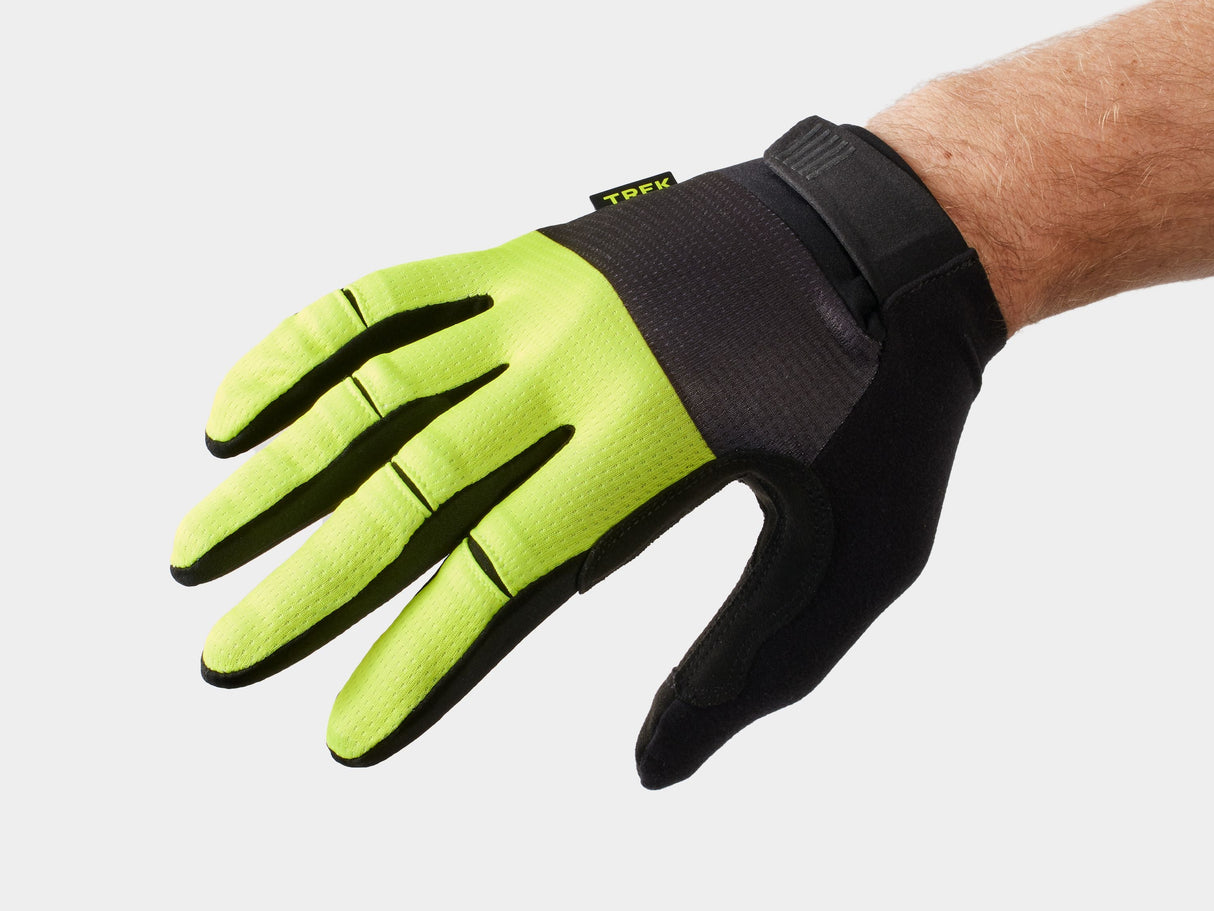 Trek Circuit Full-Finger Small Radioactive Yellow Glove