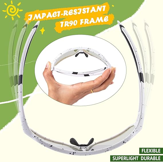 Kids Sports Glasses for Ages 8β14