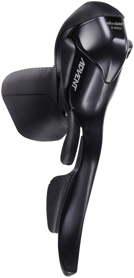 microSHIFT ADVENT Right Drop Bar Shifter Lever - 9 Speed BLK ADVENT Compatible Only