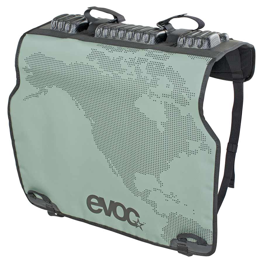 EVOC, Tailgate Pad Duo, Fits all trucks, Olive
