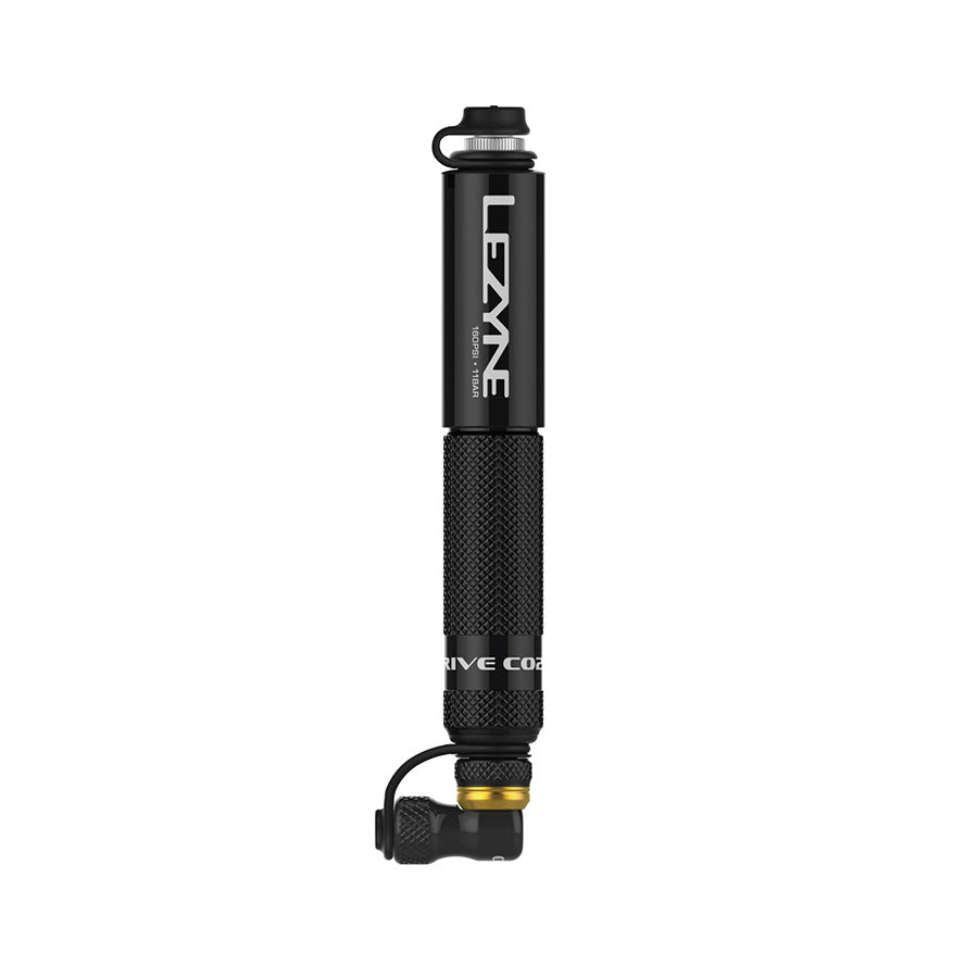 Lezyne, POCKET DRIVE CO2, Pump, 170mm, 160psi, Press-fit, Black