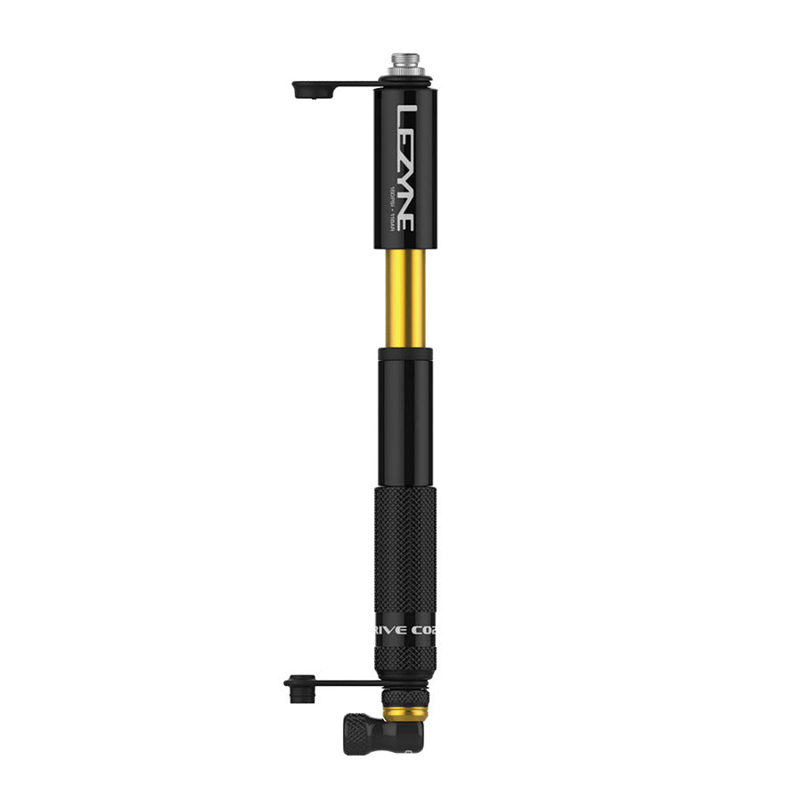 Lezyne, POCKET DRIVE CO2, Pump, 170mm, 160psi, Press-fit, Black