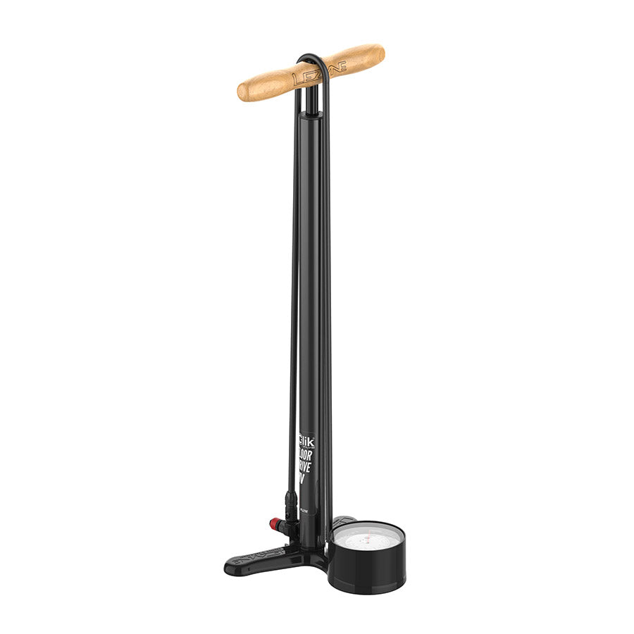 Lezyne, CLIK FLOOR DRIVE HV, Floor Pump, ABS Pro CLIK Chuck, Black