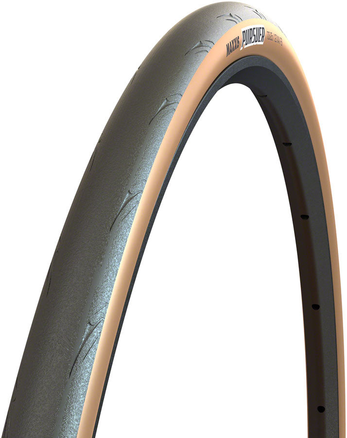 Maxxis Pursuer Tire - 700 x 25 Clincher Folding Black/Tan Single