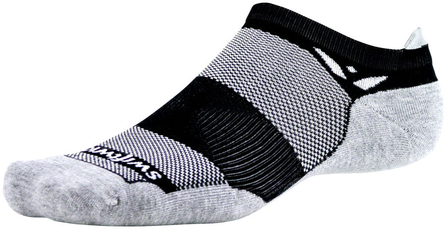 Swiftwick Maxus No Show Socks - No Show Black Large