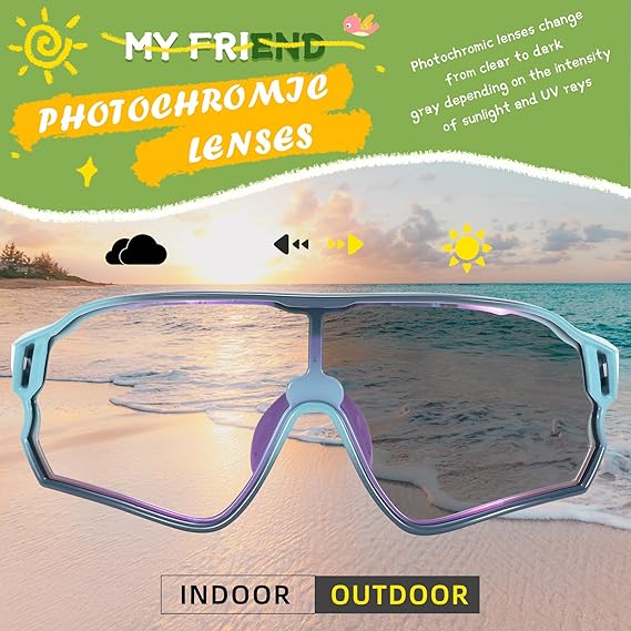 Kids Sports Glasses for Ages 8β14