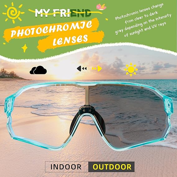 Kids Sports Glasses for Ages 8β14