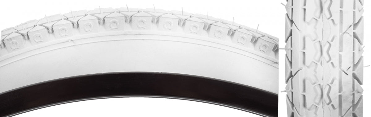TIRE SUNLT 26x2.125 CST241 WH/WHT CRUISER WIRE