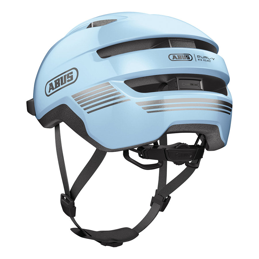 Abus, Purl-Y, Helmet, L, 57 - 61cm, Shiny Black