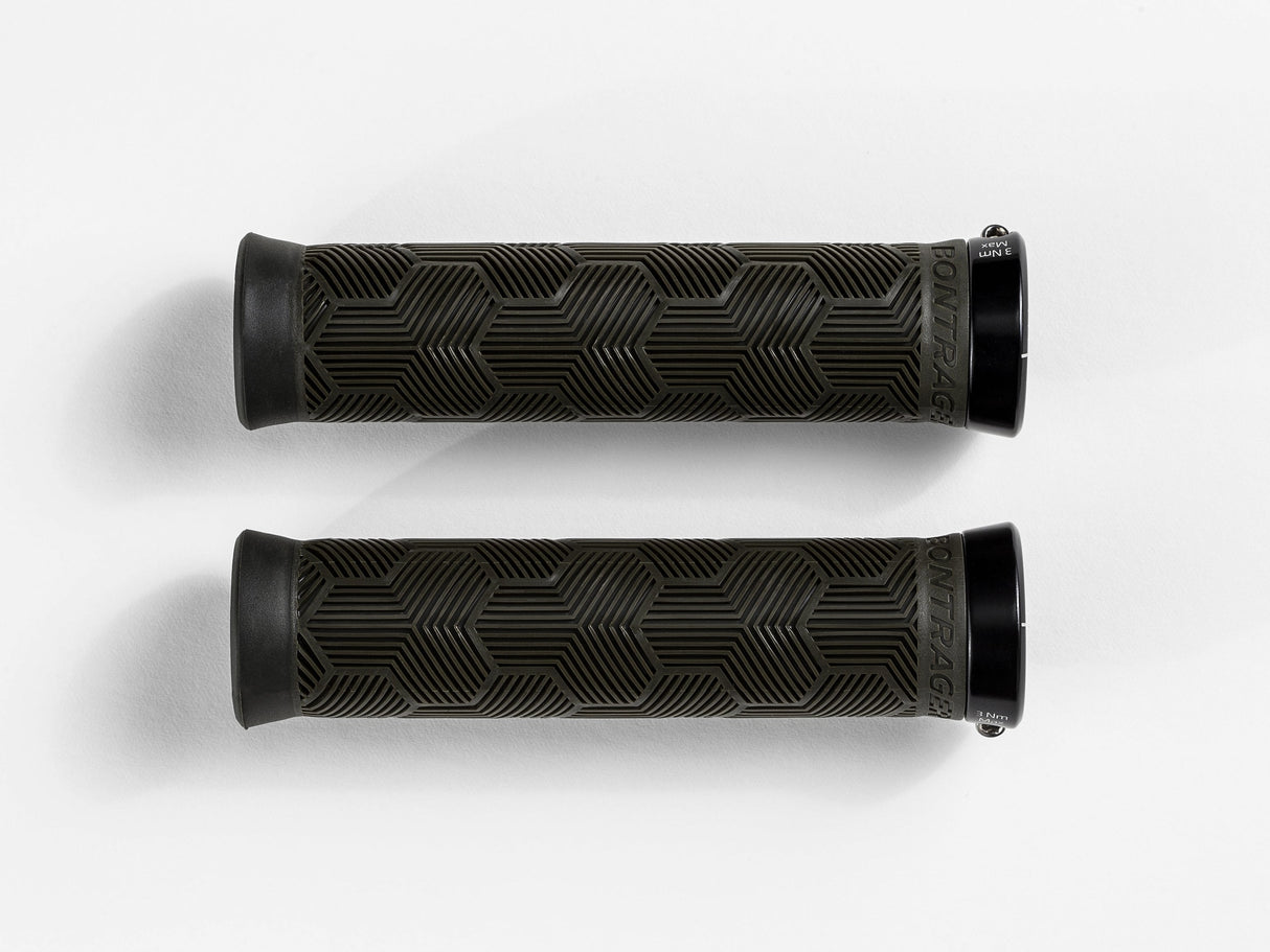 Grip Bontrager XR Trail Elite Recycled Plastic Olive Grey