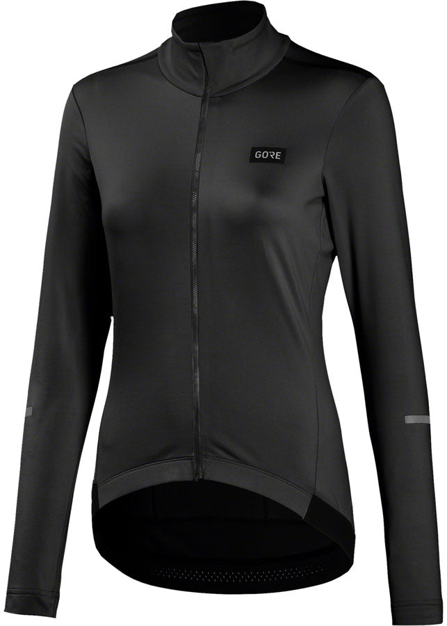 Gorewear Progress Thermo Jersey - Black Womens X-Small/0-2