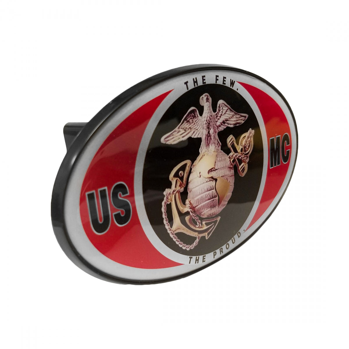 CAR RACK TRIKTOPZ HITCH COVER 2in MARINE CORP LOGO