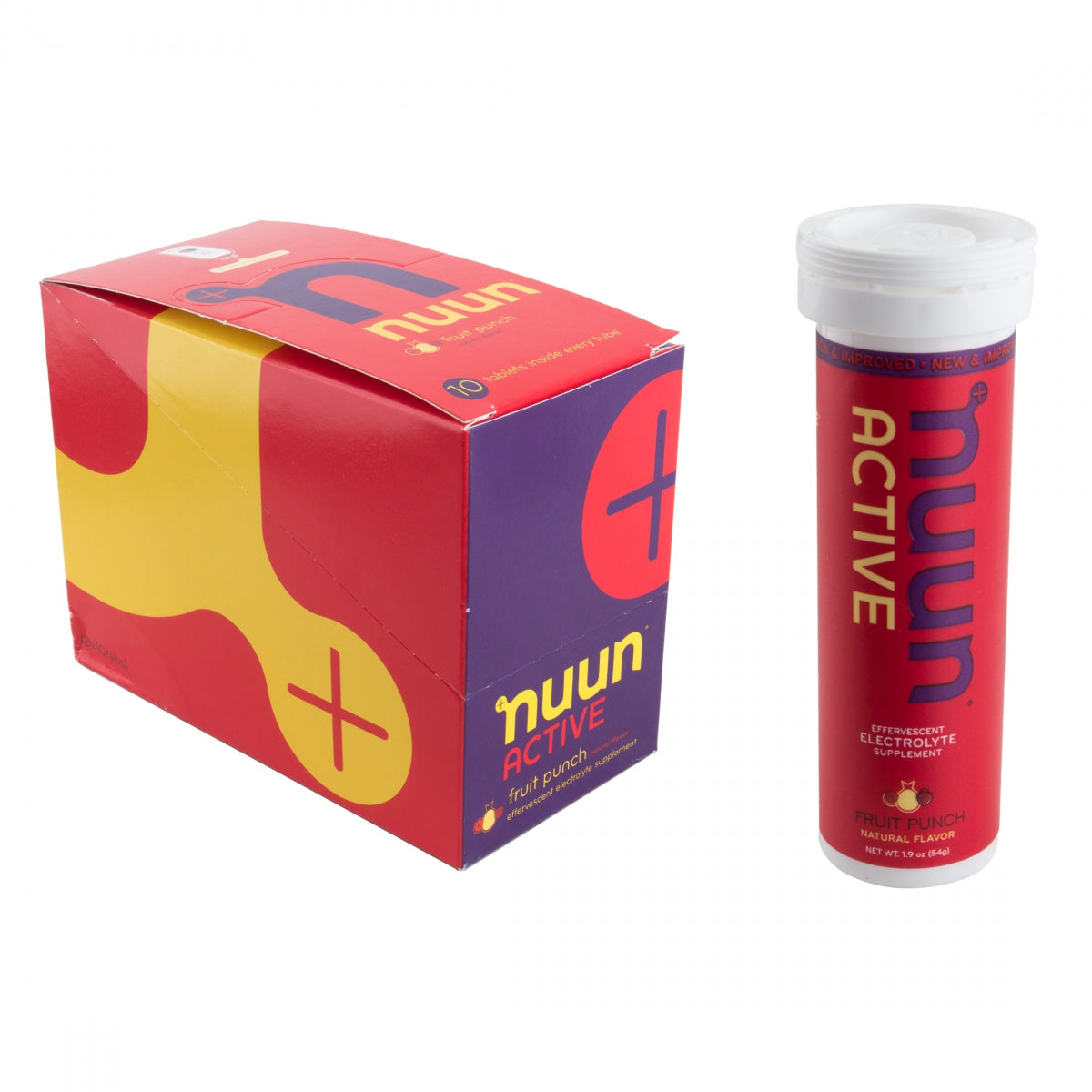 FOOD NUUN ELECTROLYTE ACTIVE FRUIT PUNCHBXof8