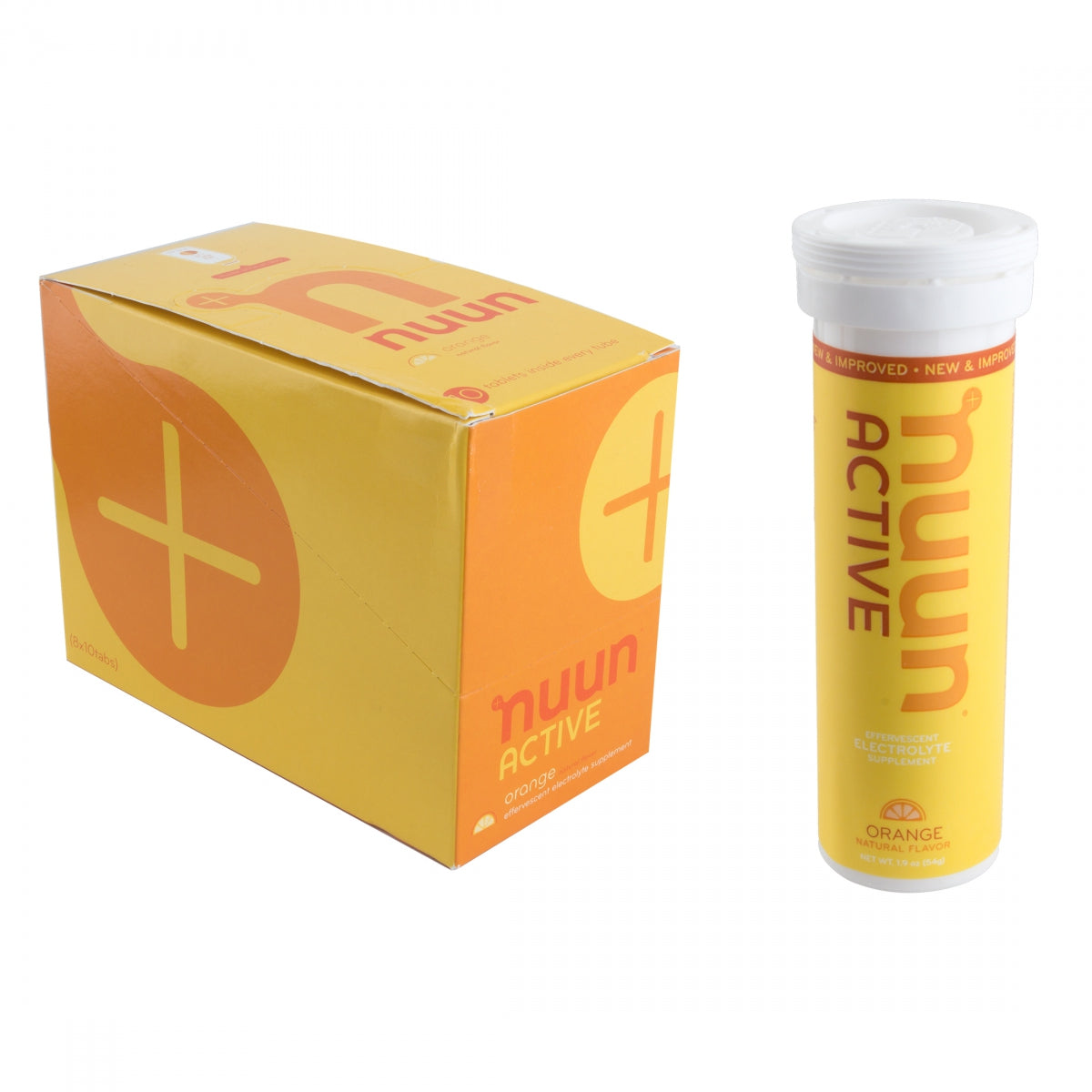FOOD NUUN ELECTROLYTE ACTIVE ORANGE BXof8