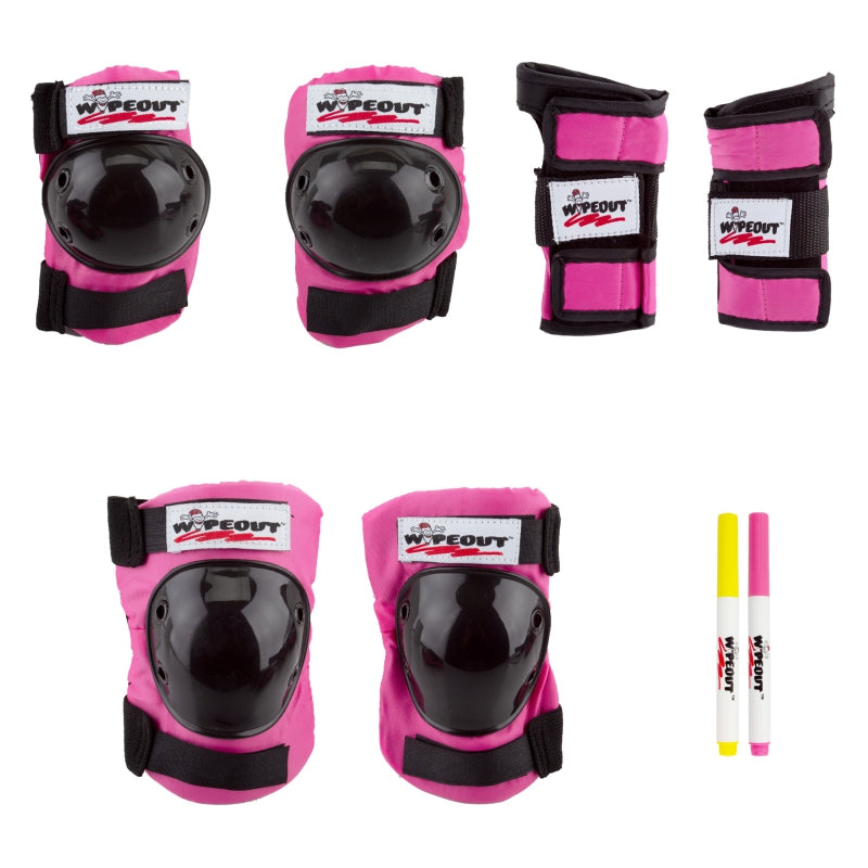Triple eight Wipeout 3-Pack Youth MD Unisex Pink