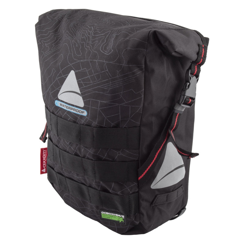 Axiom Monsoon Oceanweave 16+ Pannier Hook-On 15.4x10.6x5.9` 964 c.i. (Single) Black