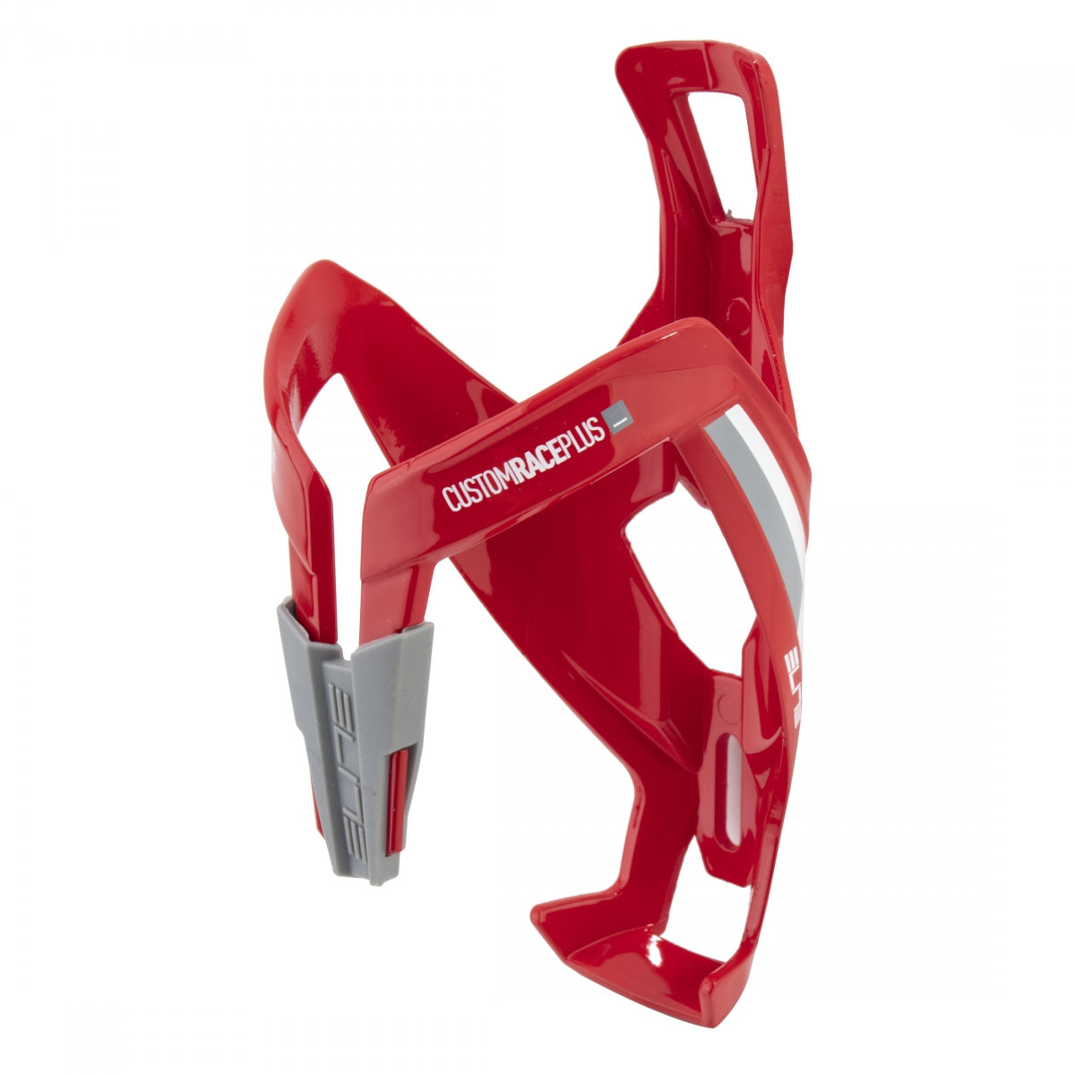 BOTTLE CAGE ELITE CUSTOM RACE PLUS GLOSS RD/WH