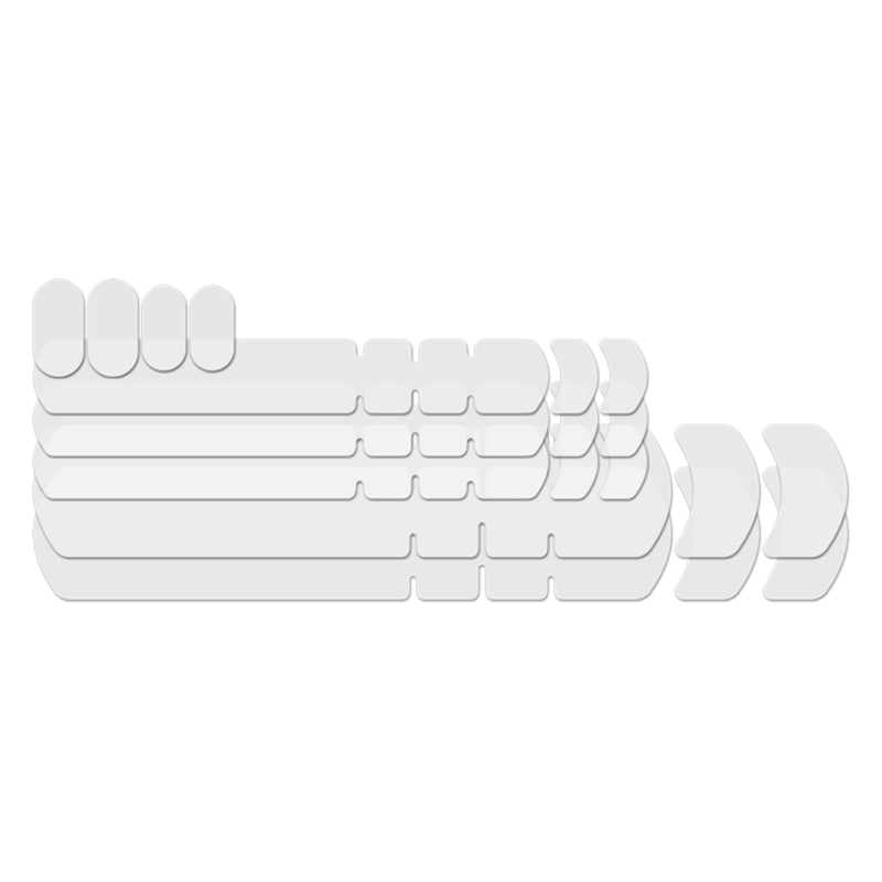 Lizard skins Frame Kit Matte Clear 9 pc