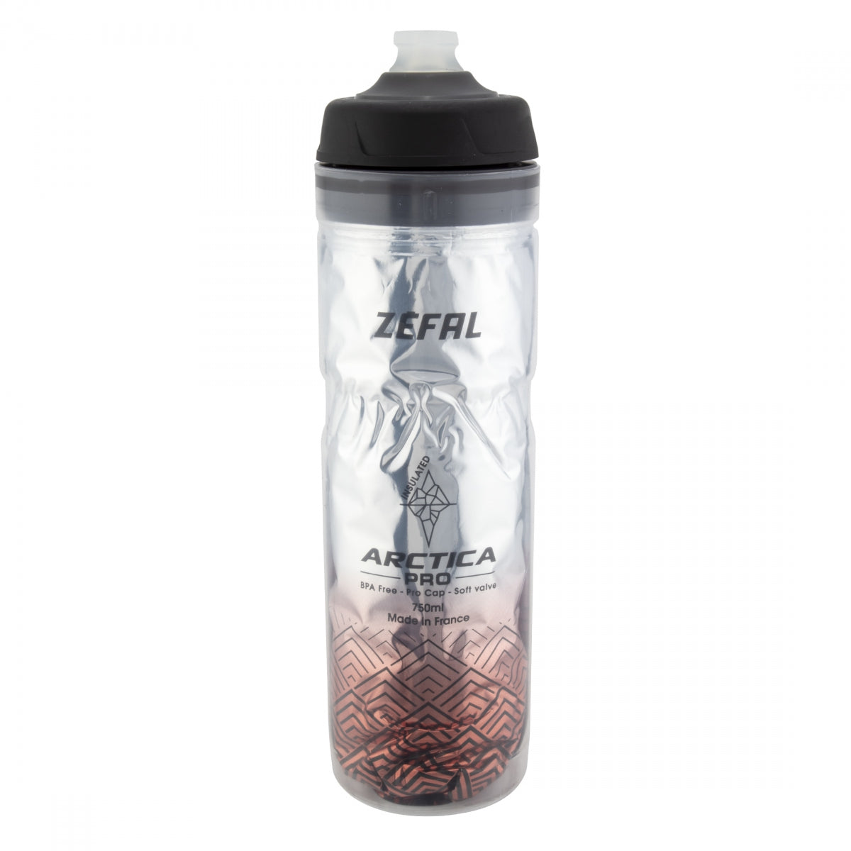 BOTTLE ZEFAL 25oz ARCTICA PRO 75 INSULATED SL/RD