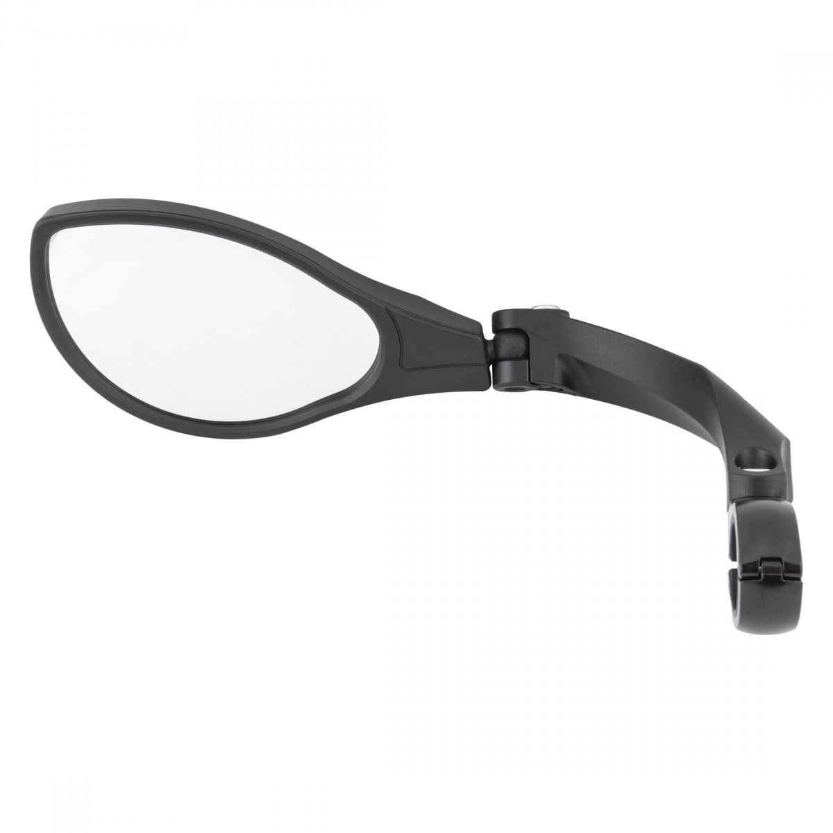 MIRROR SUNLT HIGH IMPACT HD CLAMP-ON LH BK