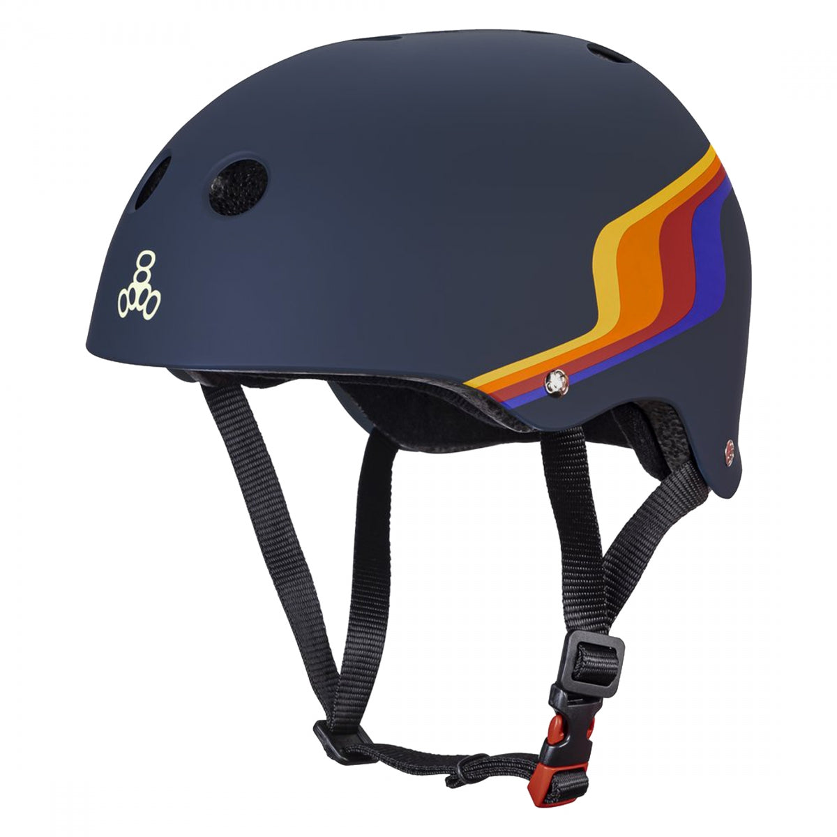 TRIPLE8 CERTIFIED SKATE & BIKE HELMET WITH SWEATSAVER LINER
