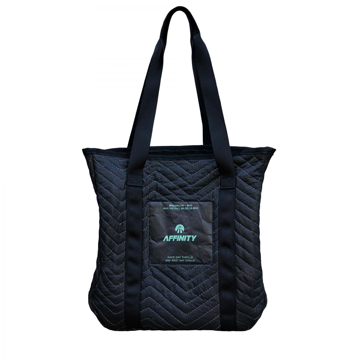 BAG AFFINITY SHOULDER TOTE MD BK