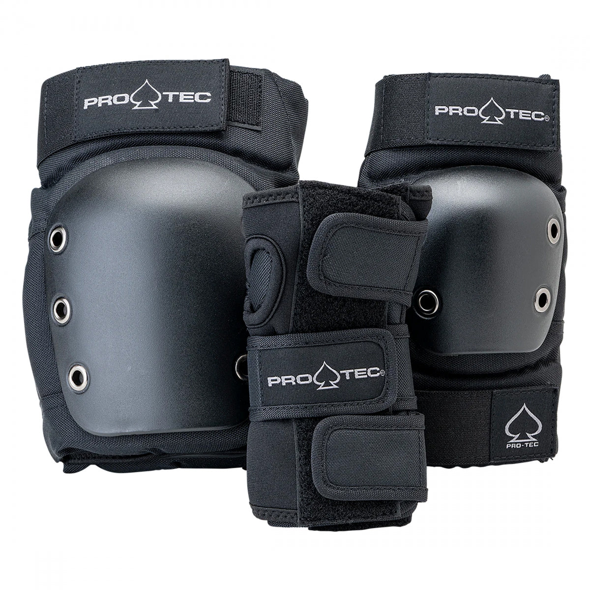 PAD SET PROTEC STREET JR ELBO/KNE/WRST Y-MD BK