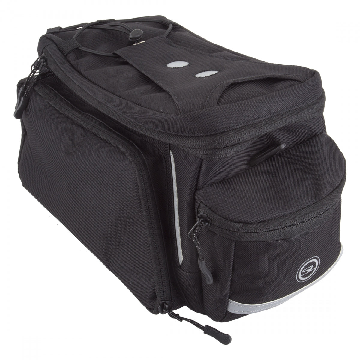 BAG SUNLT RACKPACK MD w/SIDE-POCKETS  BK (P)