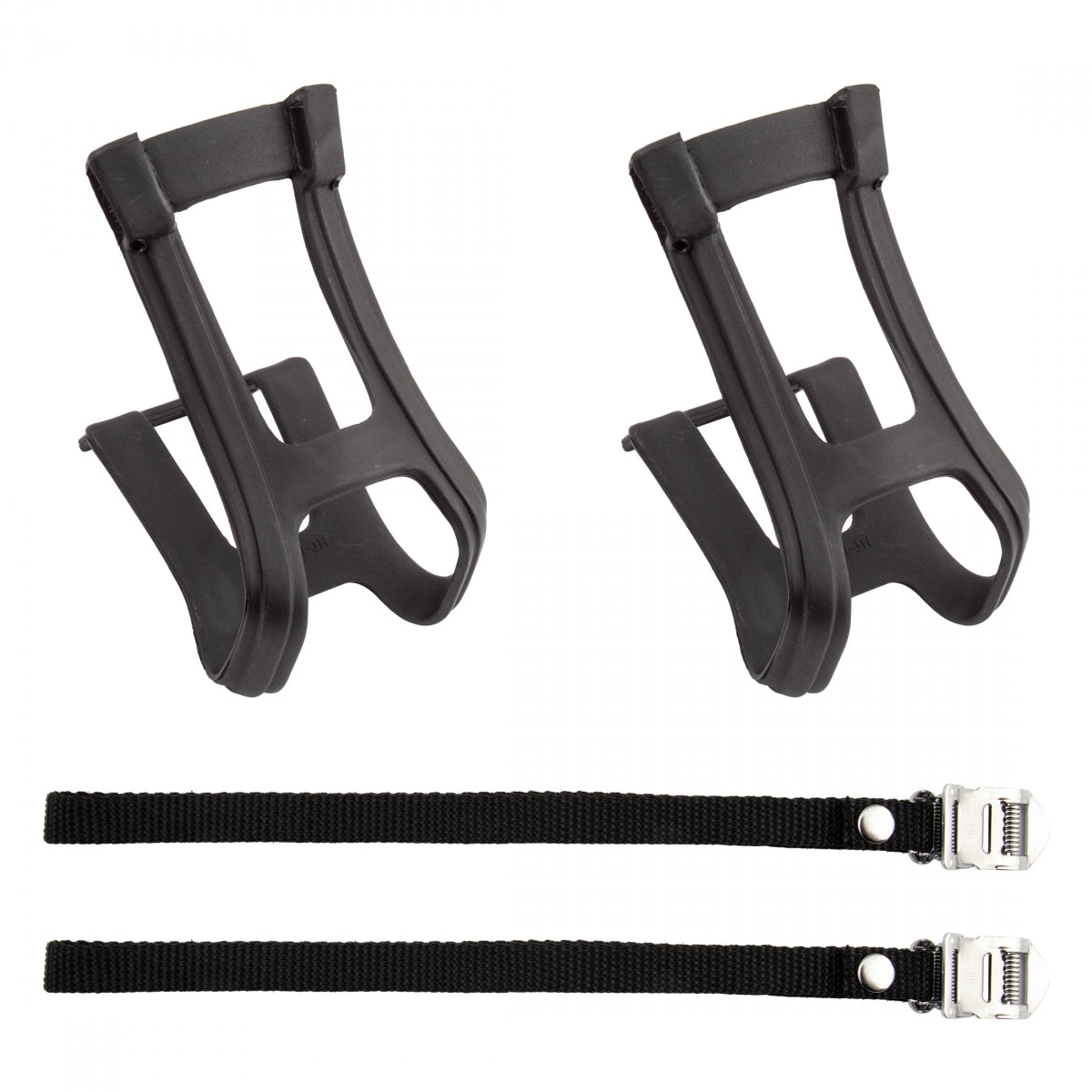 TOE CLIPS SUNLT MTB w/STRAPS LARGE