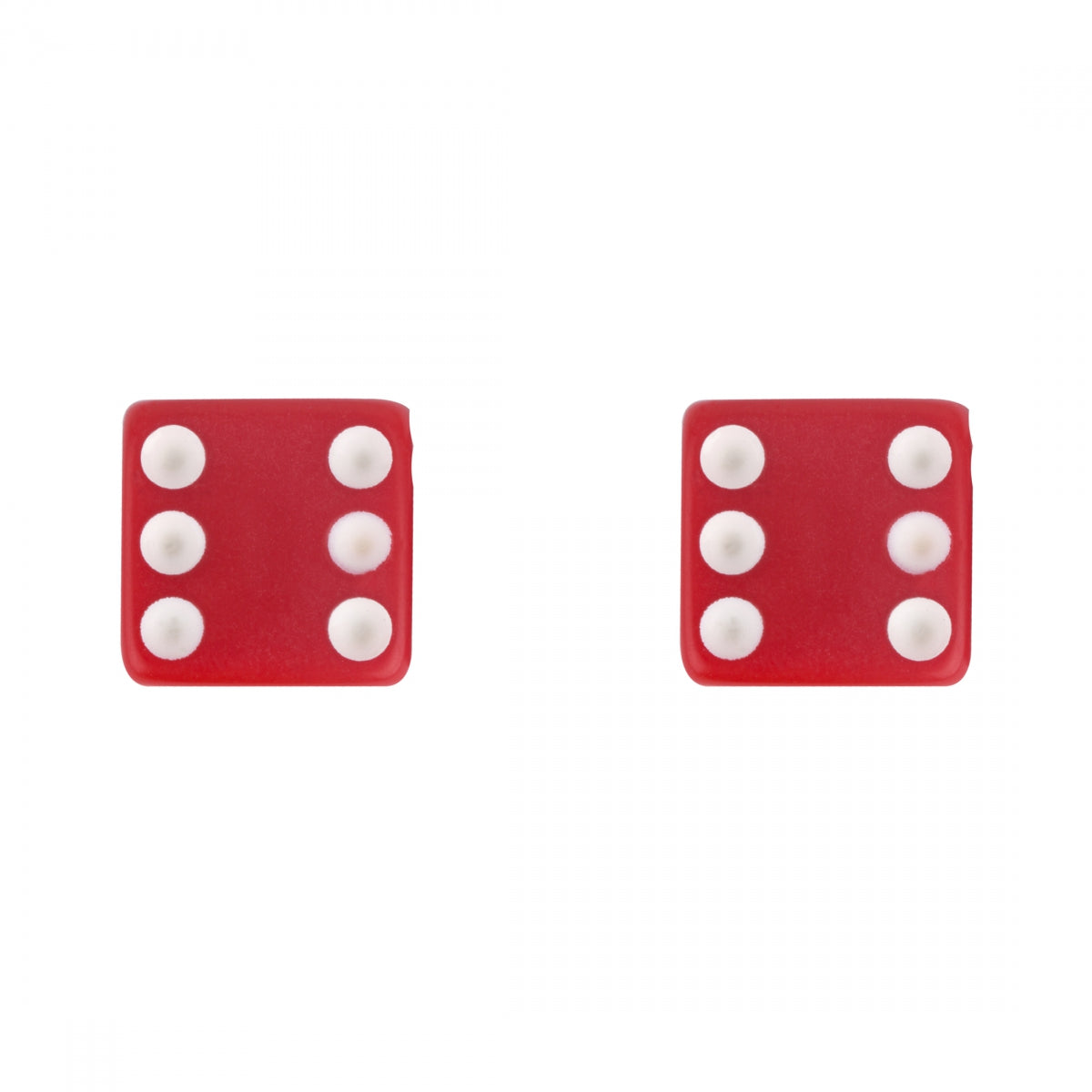 VALVE CAPS TRIKTOPZ DICE-RED 1pr/PK