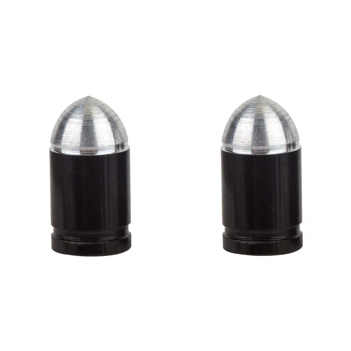 VALVE CAPS TRIKTOPZ PRESTA BULLET BLK 1pr/PK