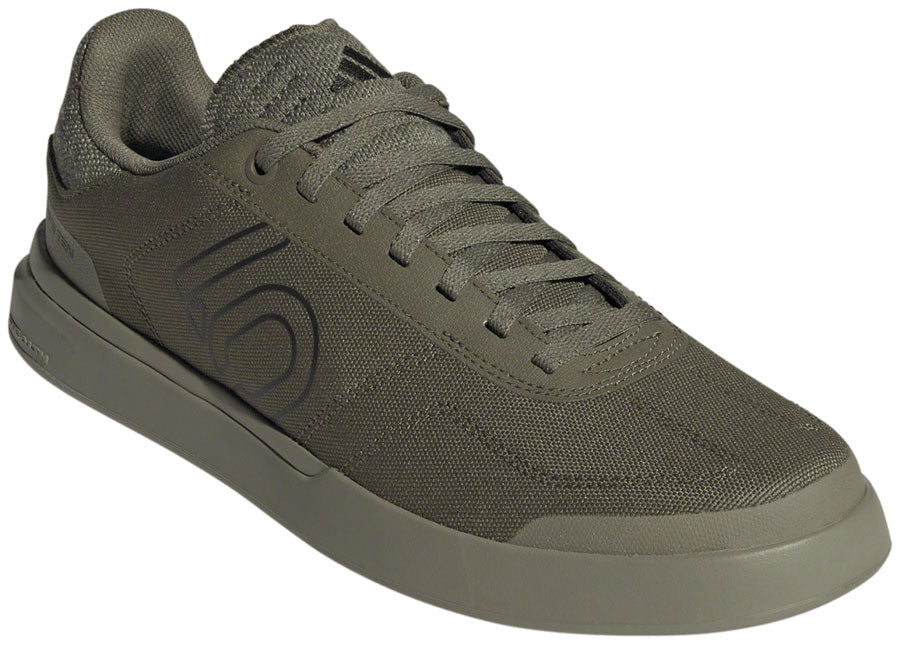 Five Ten Sleuth Deluxe Canvas Flat Shoes - Men's Focus Olive/Core BLK/Orbit Green 10
