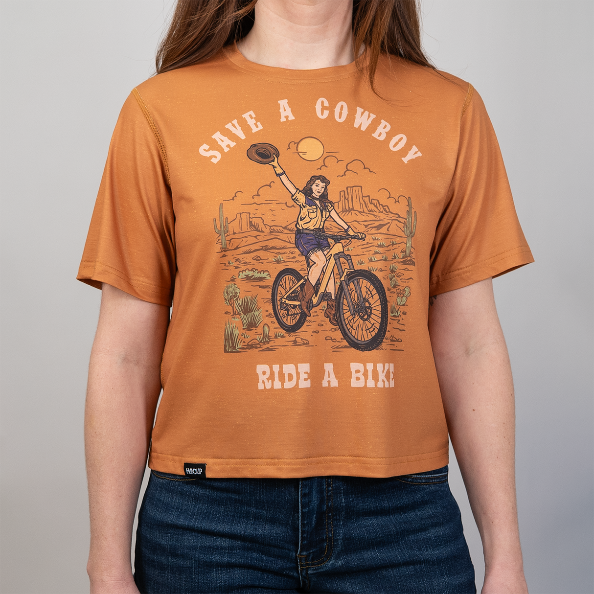 Cropped ActiviTEE - Save a Cowboy