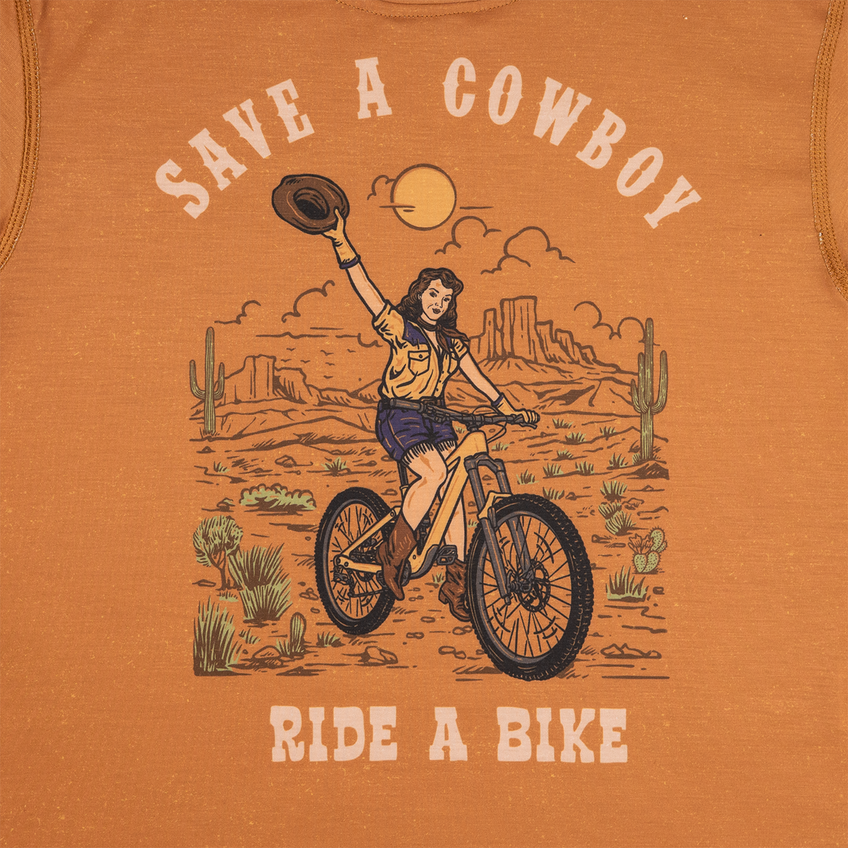 Cropped ActiviTEE - Save a Cowboy