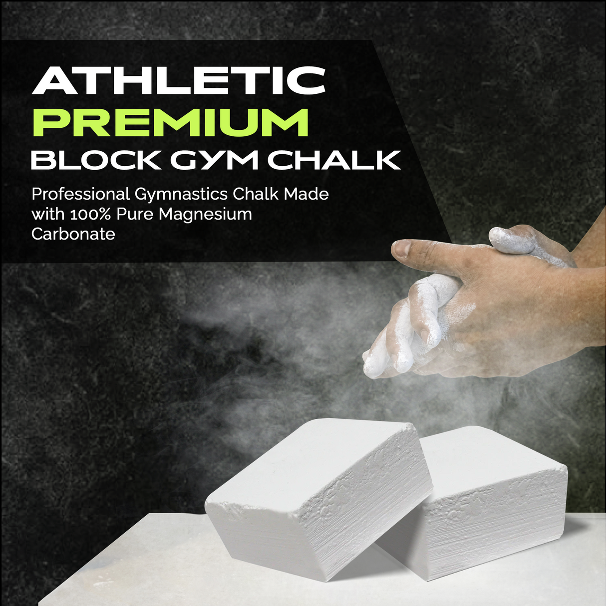 Premium Magnesium Block Chalk – Lab‑tested. Rugged. Ready for real workouts.
