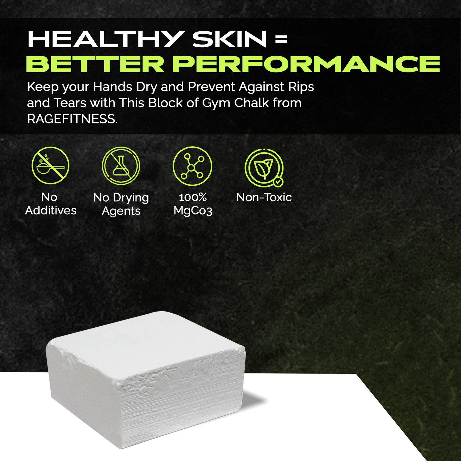 Premium Magnesium Block Chalk – Lab‑tested. Rugged. Ready for real workouts.