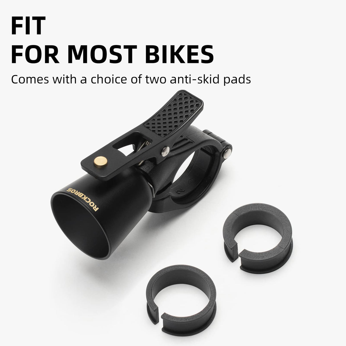 Classic Brass Bike Bell Loud Easy Install Fits Most Handlebars