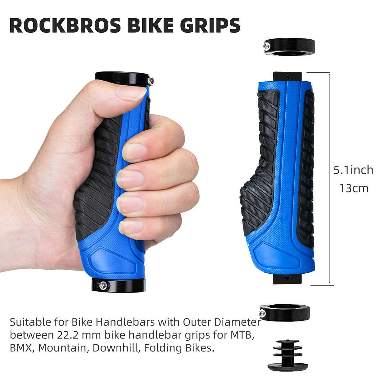ROCKBROS Mountain Bike Bicycle Handlebar Grips