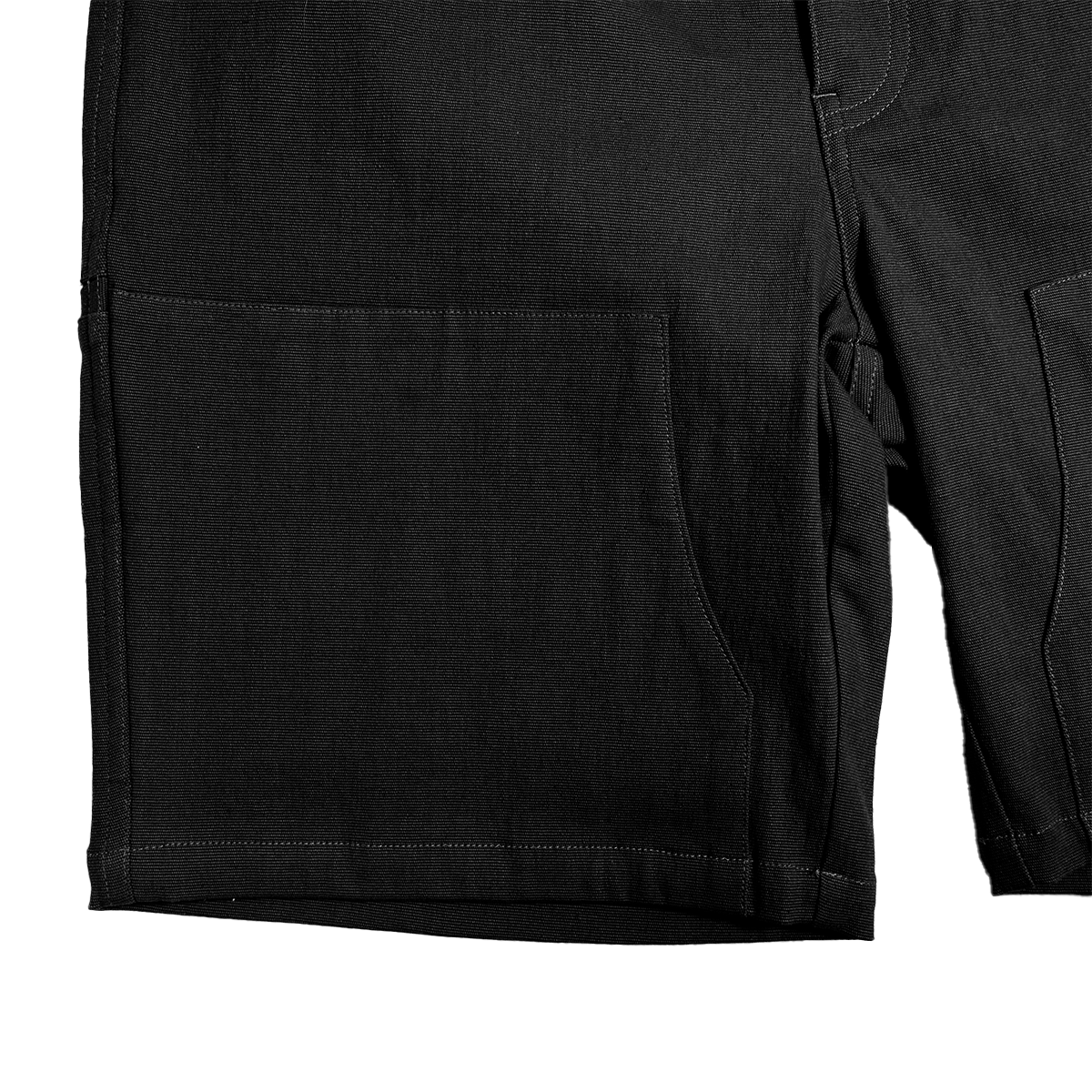 WorkHorse Stretch Canvas Short - Pure Black