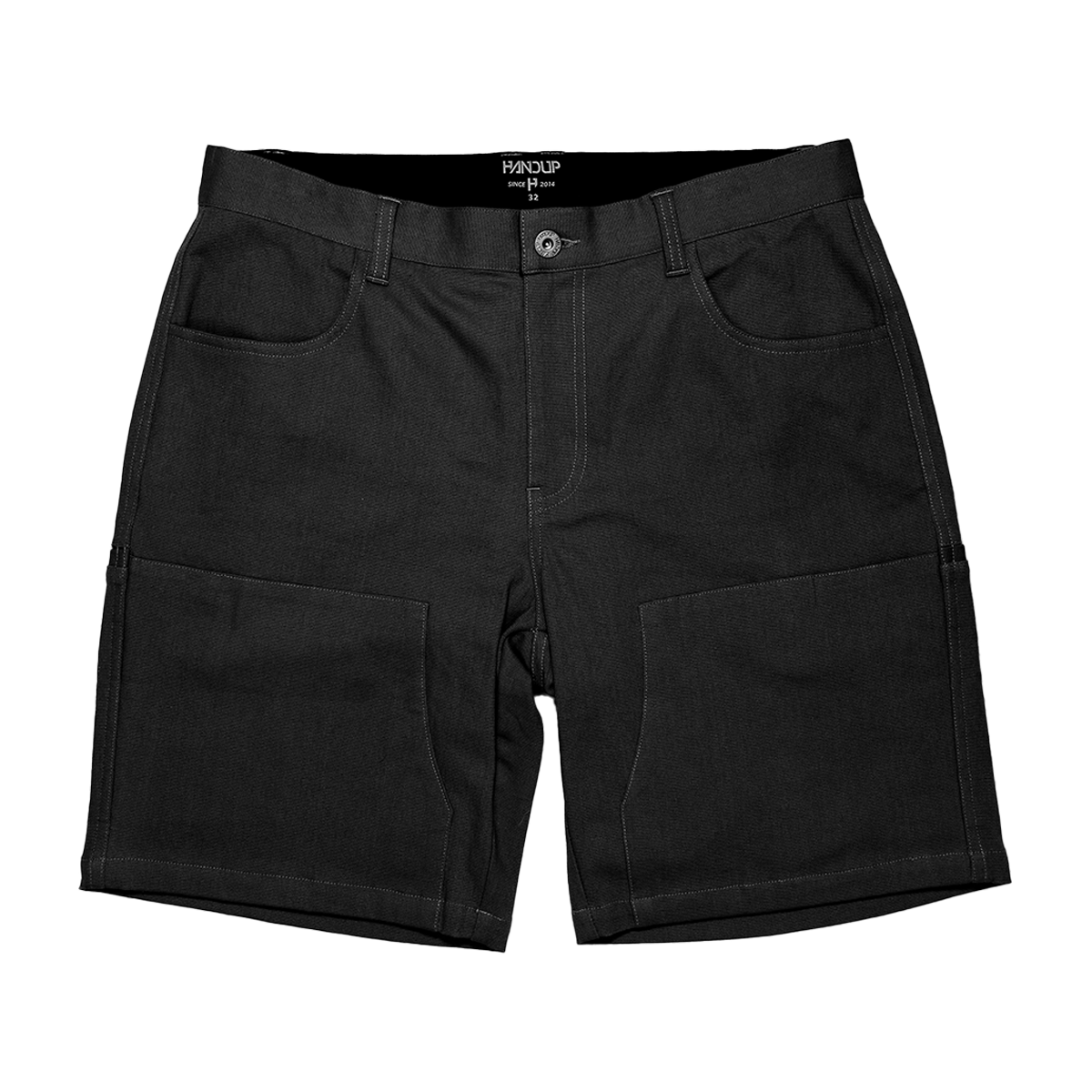 WorkHorse Stretch Canvas Short - Pure Black