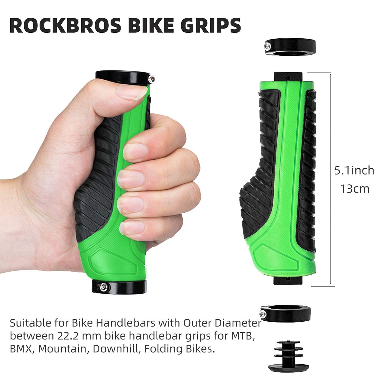 ROCKBROS Mountain Bike Bicycle Handlebar Grips