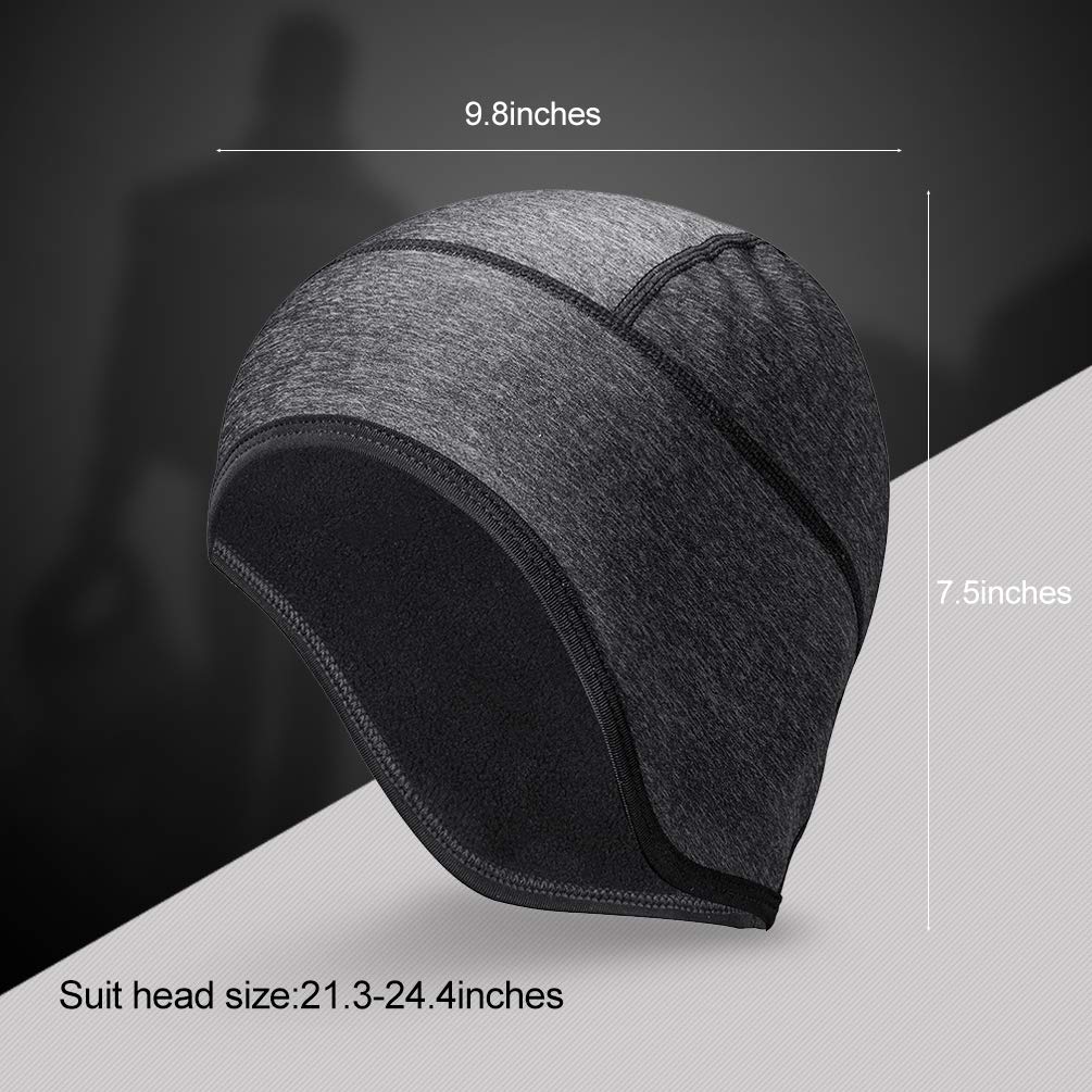 ROCKBROS Skull Cap Thermal Helmet Liner for Men Women Moisture Wicking Fits Under Helmets