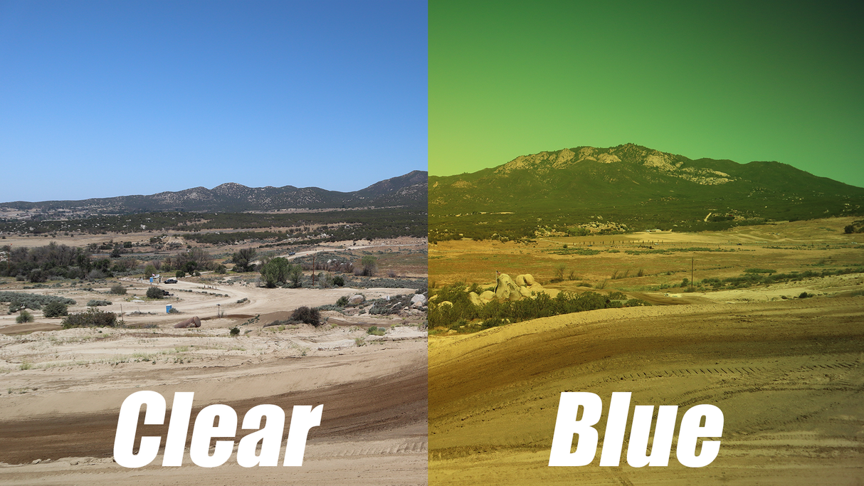 Blue Magnetic Infinity Lens