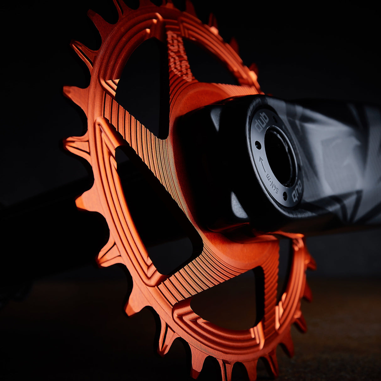 Helix Race 3-Bolt Direct Mount Chainring  (SRAM® crank compatible)