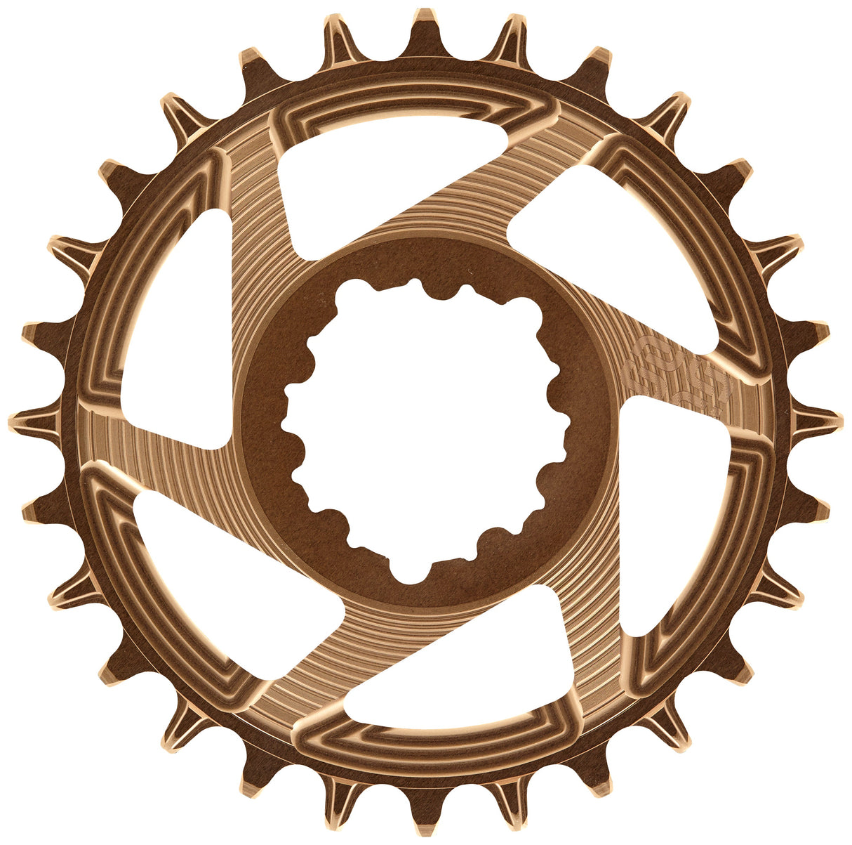 Helix Race 3-Bolt Direct Mount Chainring  (SRAM® crank compatible)